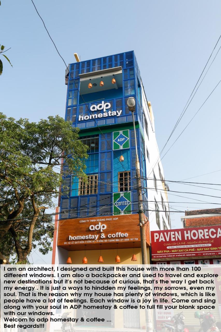 Adp Homestay & Coffee Dong Hoi Zewnętrze zdjęcie